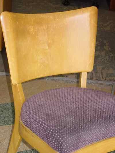 Heywood-Wakefield Solid Maple Chair