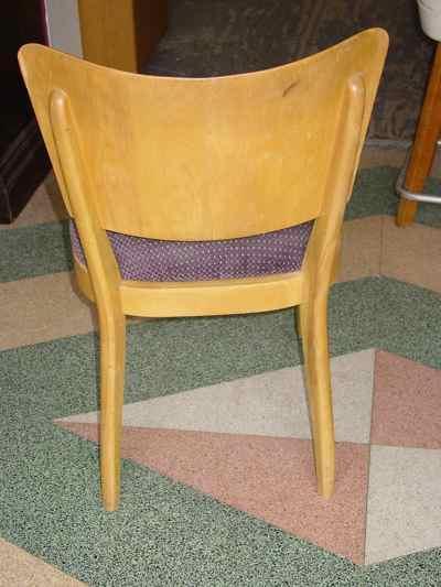 Heywood-Wakefield Solid Maple Chair