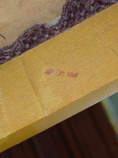 Heywood-Wakefield Solid Maple Chair