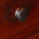 Antique Solid American Black Walnut Cupboard