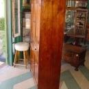 Antique Solid American Black Walnut Cupboard