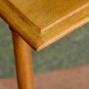 English Antique Solid Birch Side Table