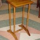English Antique Solid Birch Side Table