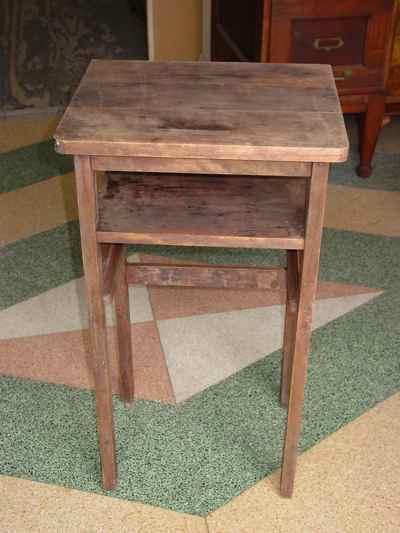 Antique Solid Maple Work Table