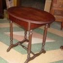 Antique Victorian Solid Walnut Side Table