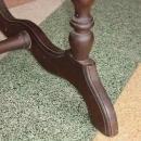 Antique Victorian Solid Walnut Side Table
