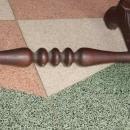 Antique Victorian Solid Walnut Side Table