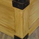Antique Solid Pine Grain Painted Trunk