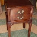 Antique Chippendale Style Mahogany Side Table