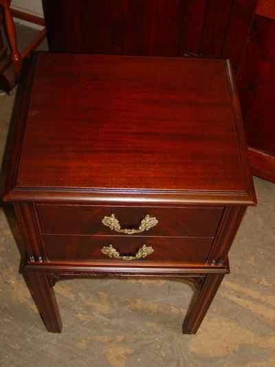 Antique Chippendale Style Mahogany Side Table