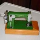 Vintage Necchi Children's Hand Crank Sewing Machine & Carrying Case