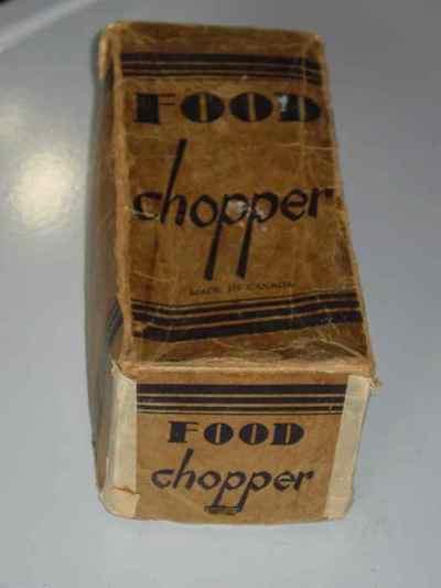 Antique Maxwells Limited No. 10 O.K. Food Chopper in Box