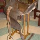 English Antique Leather Riding Saddle