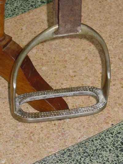 English Antique Leather Riding Saddle