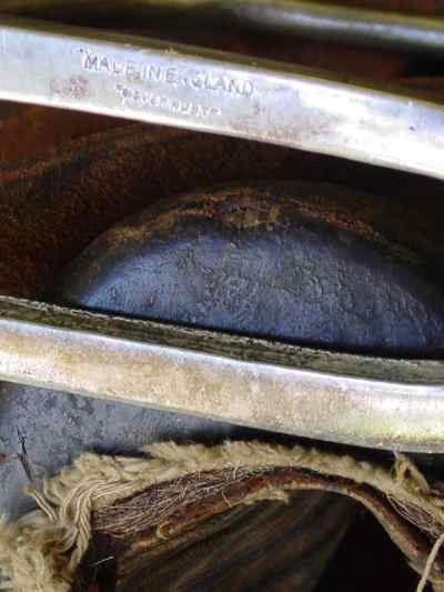 English Antique Leather Riding Saddle