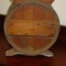 Antique New Style White Cedar 3 Gallon Cylinder Churn No 1