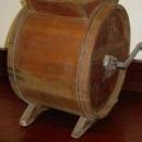 Antique New Style White Cedar 3 Gallon Cylinder Churn No 1