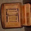 Antique New Style White Cedar 3 Gallon Cylinder Churn No 1