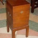 Antique Solid American Black Walnut Cellarette