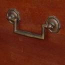 Antique Solid American Black Walnut Cellarette