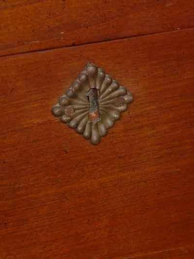 Antique Solid American Black Walnut Cellarette