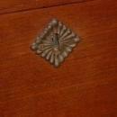 Antique Solid American Black Walnut Cellarette