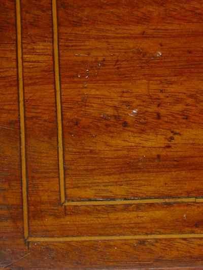 English Antique Sheraton Mahogany Desk