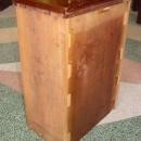 English Antique Sheraton Mahogany Desk