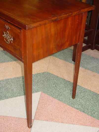 English Antique Sheraton Mahogany Desk