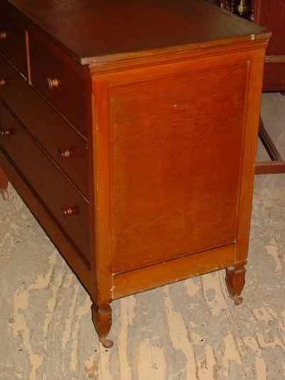 Antique Pine Chest Trunk