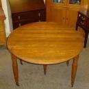 Antique Solid Oak Drop Leaf Extension Table