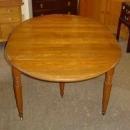 Antique Solid Oak Drop Leaf Extension Table