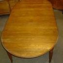 Antique Solid Oak Drop Leaf Extension Table