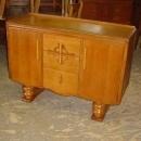 Harris Lebus Vintage Art Deco Style 1/4 Sawn Tier Oak Sideboard/Buffet