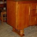 Harris Lebus Vintage Art Deco Style 1/4 Sawn Tier Oak Sideboard/Buffet