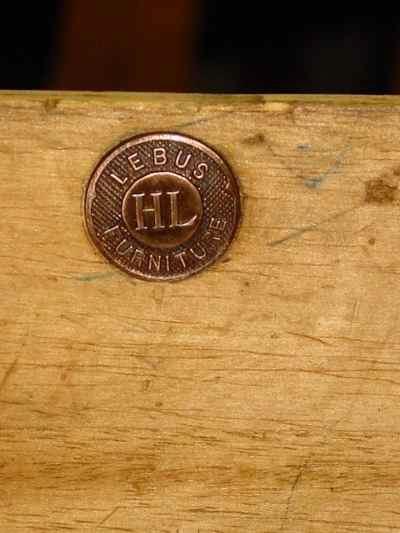 Harris Lebus Vintage Art Deco Style 1/4 Sawn Tier Oak Sideboard/Buffet
