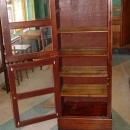 Antique Solid Mahogany Medical Instrument Cabinet