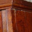 Antique Solid Mahogany Medical Instrument Cabinet