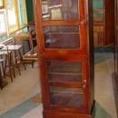 Antique Solid Mahogany Medical Instrument Cabinet