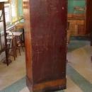 Antique Solid Mahogany Medical Instrument Cabinet