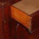 English Antique Victorian Mahogany Credenza Cabinet Server