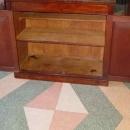 English Antique Victorian Mahogany Credenza Cabinet Server