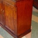 English Antique Victorian Mahogany Credenza Cabinet Server