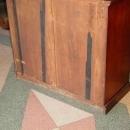 English Antique Victorian Mahogany Credenza Cabinet Server