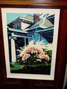 Frenzy Artist Signed Carman Numbered Lithograph 42/175