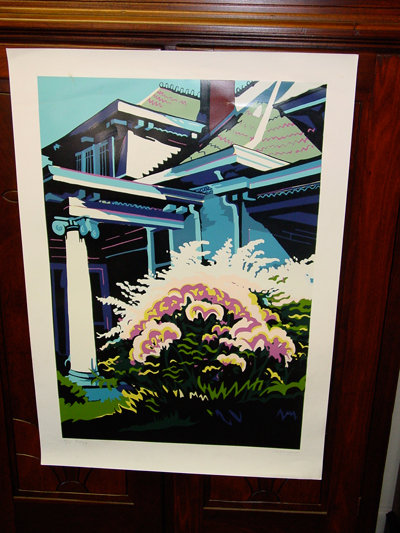 Frenzy Artist Signed Carman Numbered Lithograph 42/175