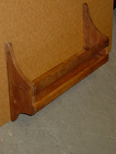 American Walnut Hanging Wall Rack