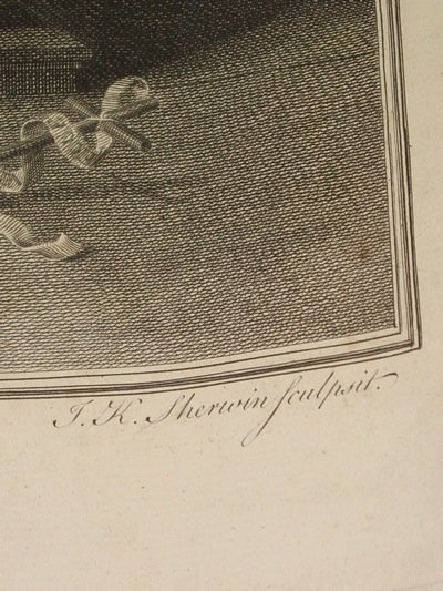 The Holy Family, J.K. Sherwin Engraving, Boydell Publishing