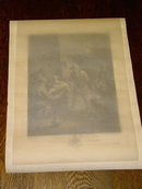 Boors at Cards, J. B. Michel Engraving, Boydell Publishing