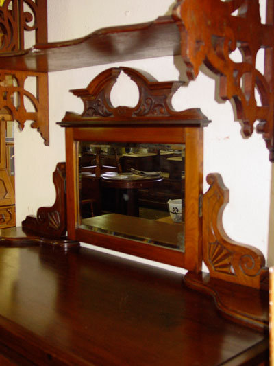 Solid Mahogany Gentlemans Chest